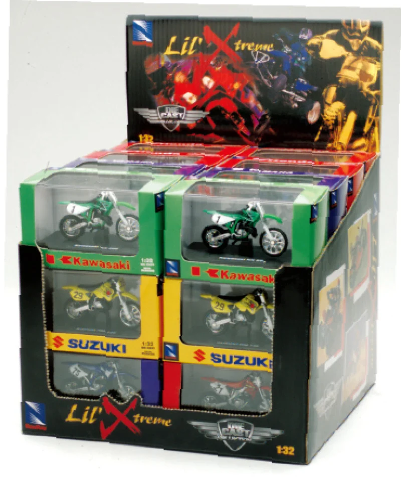 New Ray Toys 1:32 Scale D/C ATV & Dirt Bike Assortment - 06227C