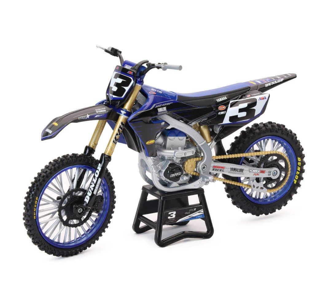 New Ray Toys 1:12 Scale Yamaha Factory Race Team Bike (Eli Tomac) - 58323