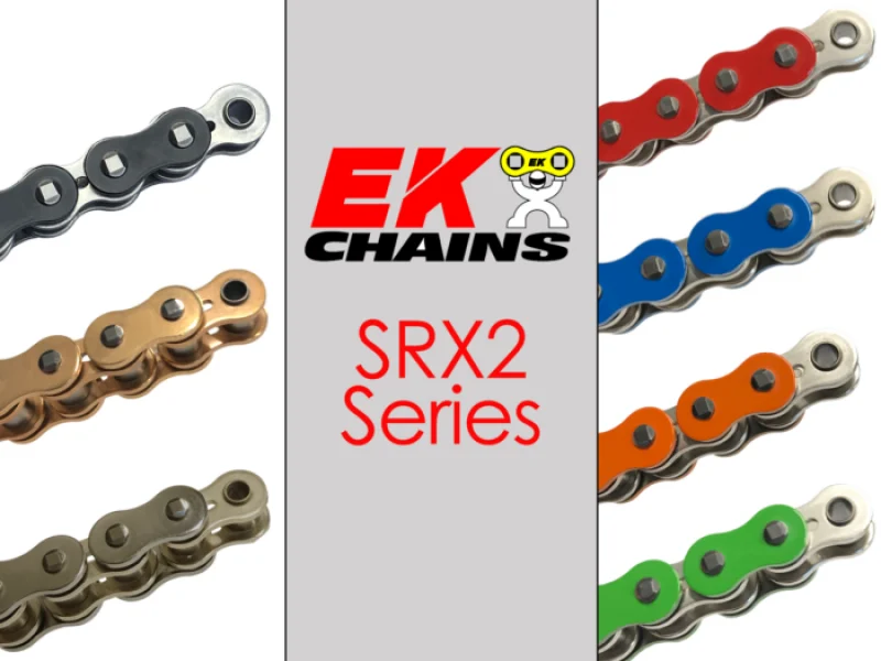 Vortex Racing EK 520 SRX2 Screw Master Link- Gold - 520SRX2-SLJ/G
