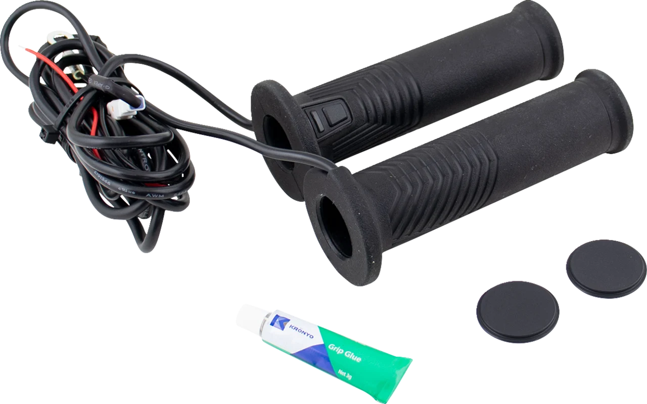 KOSO North America Artemis Heated Grips - 130mm - Fits 1in. Handlebar - Pair