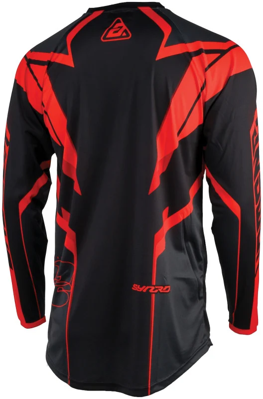 Answer Adult 25 Syncron Envenom Jersey - Red & Black