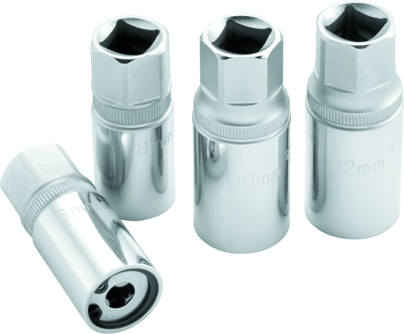 BikeMaster Stud Removal Sockets 6-12mm - 151648