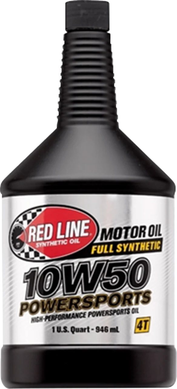 Red Line Synthetic Motor Oil - 10W50 - 1 US quart