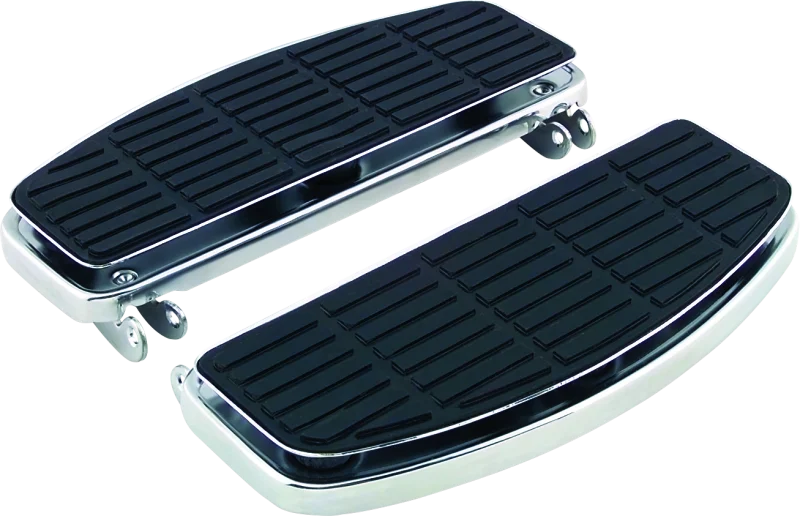 Bikers Choice 66-84 FL Chrome Late Style Floorboards Replaces H-D 50603-74TA - 490336