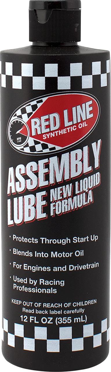 Red Line Synthetic Oil Liquid Assembly Lube - 12 US fl oz.