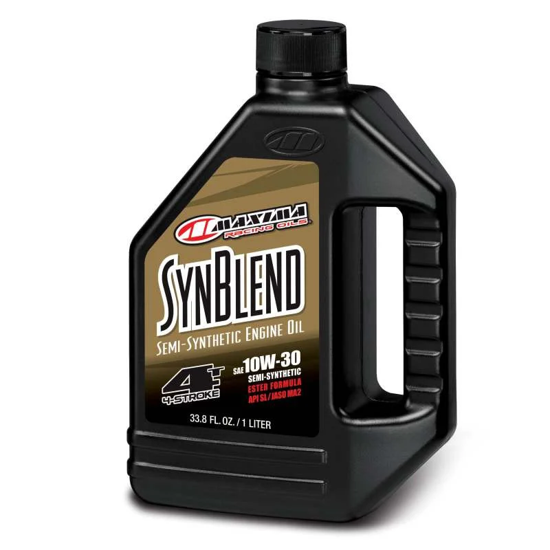 Maxima Syn Blend Ester 4T Semi-Synthetic 10W30 Engine Oil