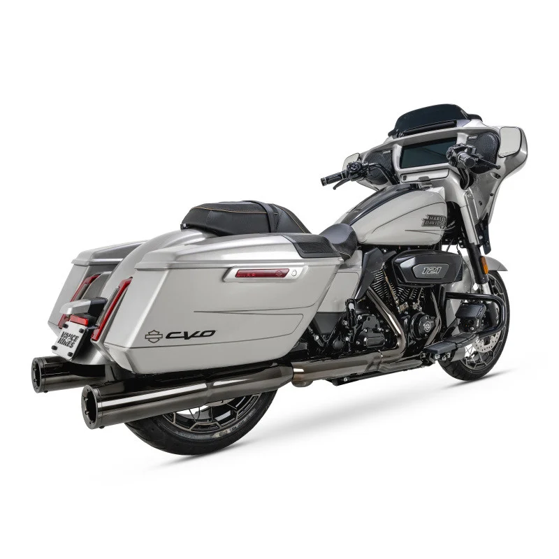 Vance & Hines 17-23 Harley-Davidson CVO/Touring Hi-Output Slip on Exhaust - Dark Chrome - 16468