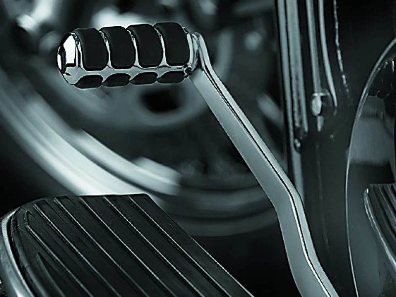Kuryakyn Round Shifter Peg Cover Chrome - 8851