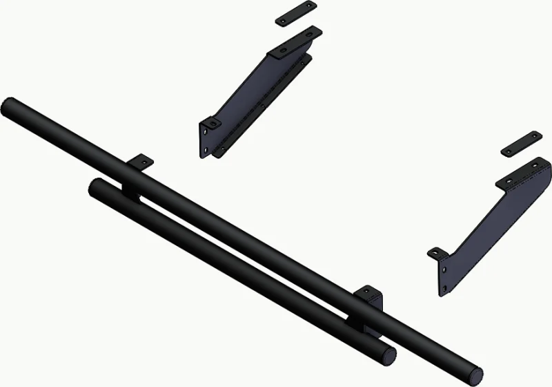 KFI Tube Rear Bumper - Can-Am Defender HD5, HD7, HD8, HD9, HD10