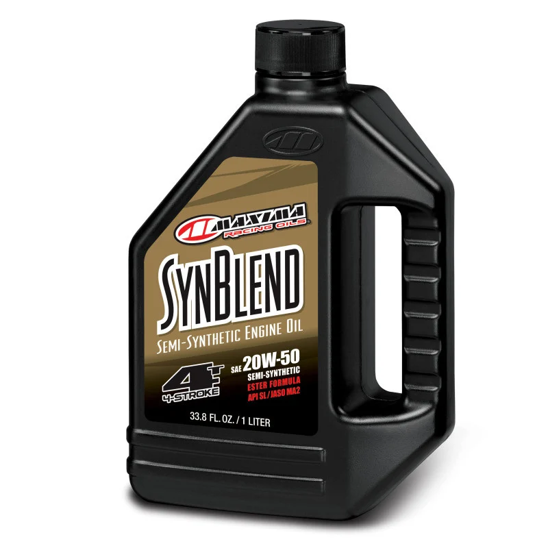 Maxima Syn Blend Ester 4T Semi-Synthetic 20W50 Engine Oil