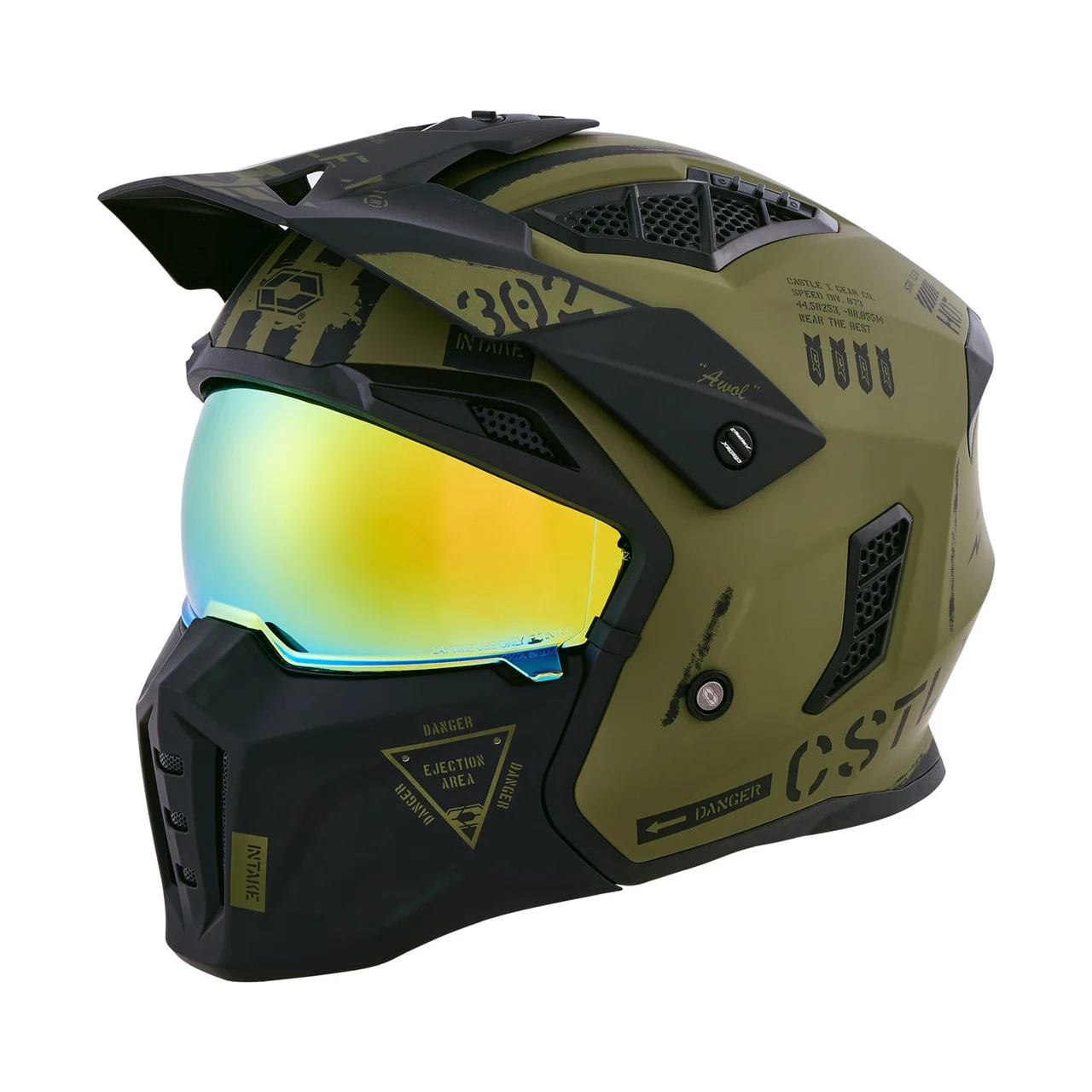 Castle X CX302 AWOL Motorcycle Helmet