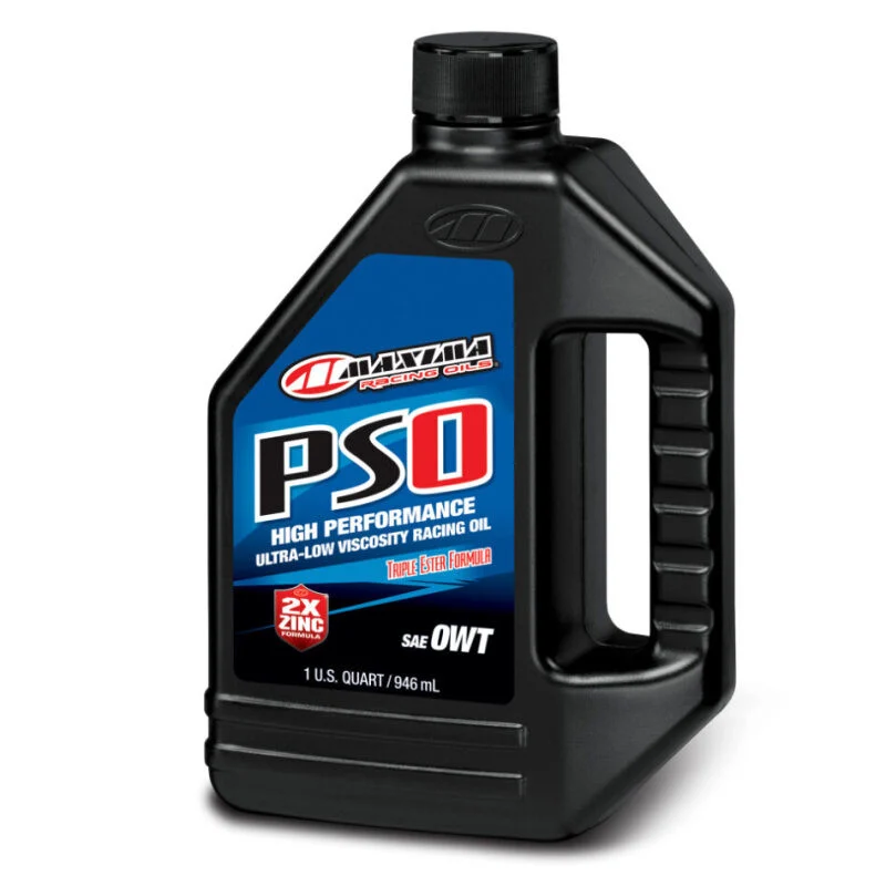 Maxima Performance Auto PS0 0wt Ultra-Low Viscosity Racing Oil