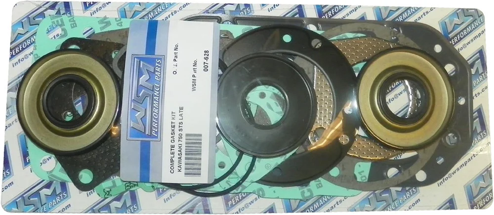 WSM Top End Gasket Kit - 750 - 96 to 97 - Fits: Kawasaki