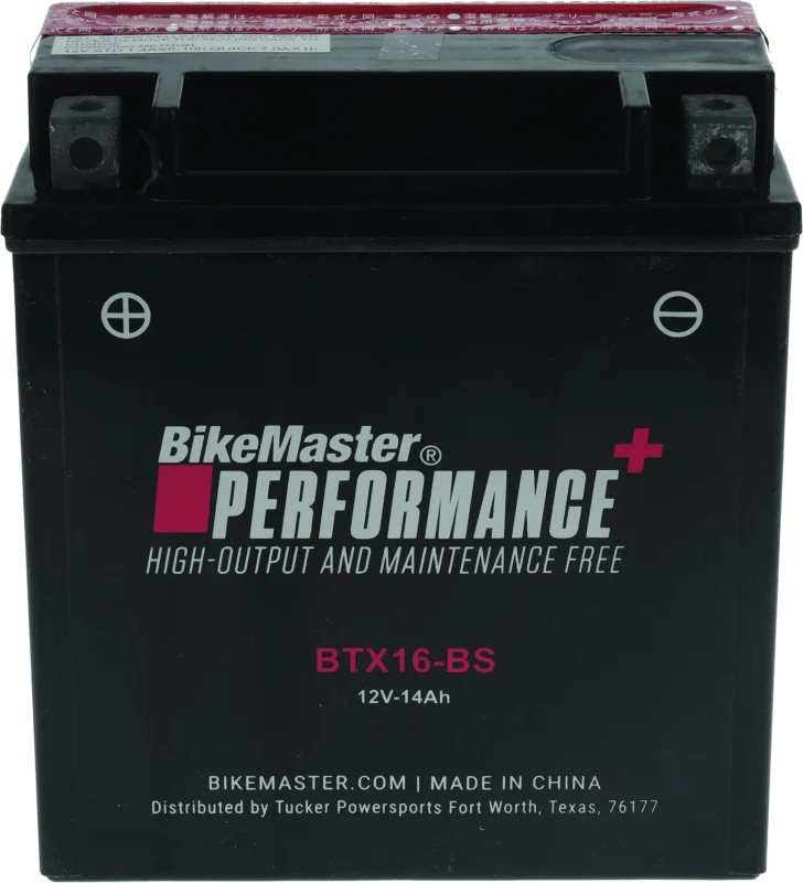 BikeMaster Battery - BTX16-BS - 781326