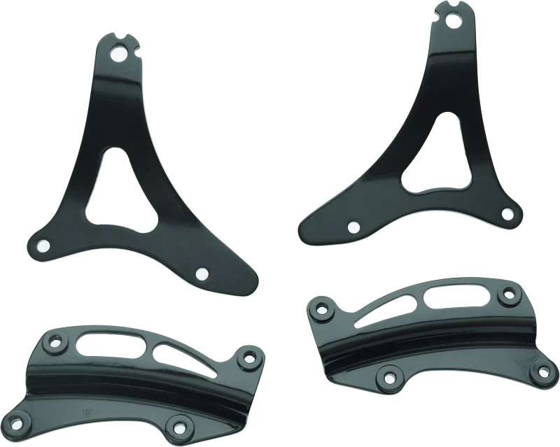 Kuryakyn Quick Release Attachment Point Kit 14-Up Touring Models Black - 7089