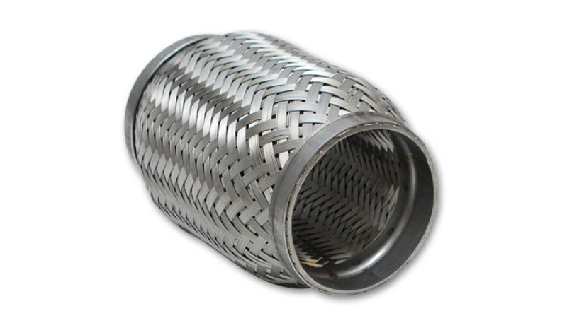 Vibrant SS Flex Coupling with Inner Braid Liner 3in inlet/outlet x 6in long - 63006