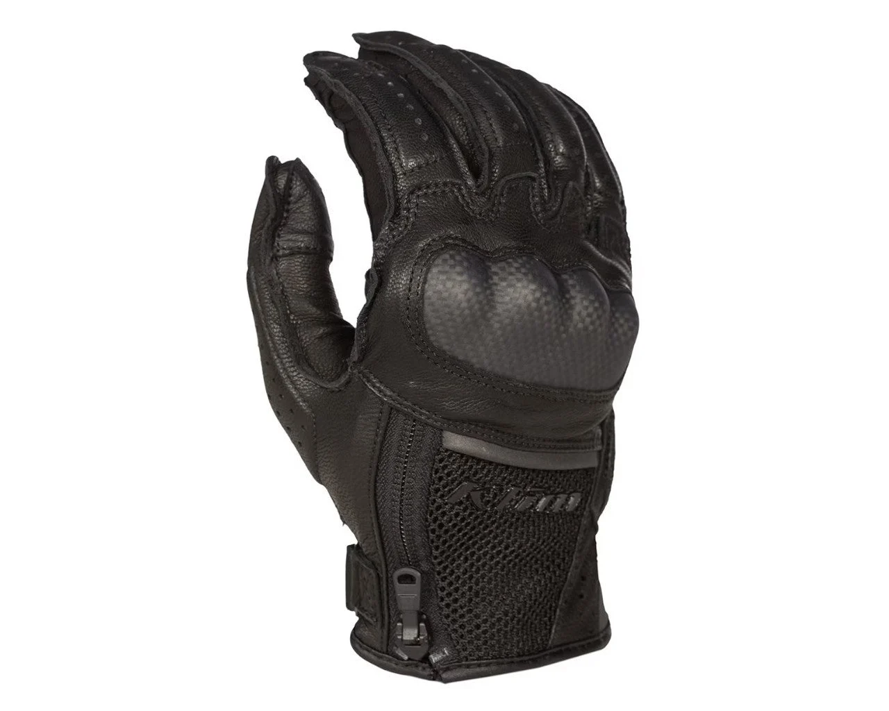 KLIM Induction Vented Motorcycle Glove Black