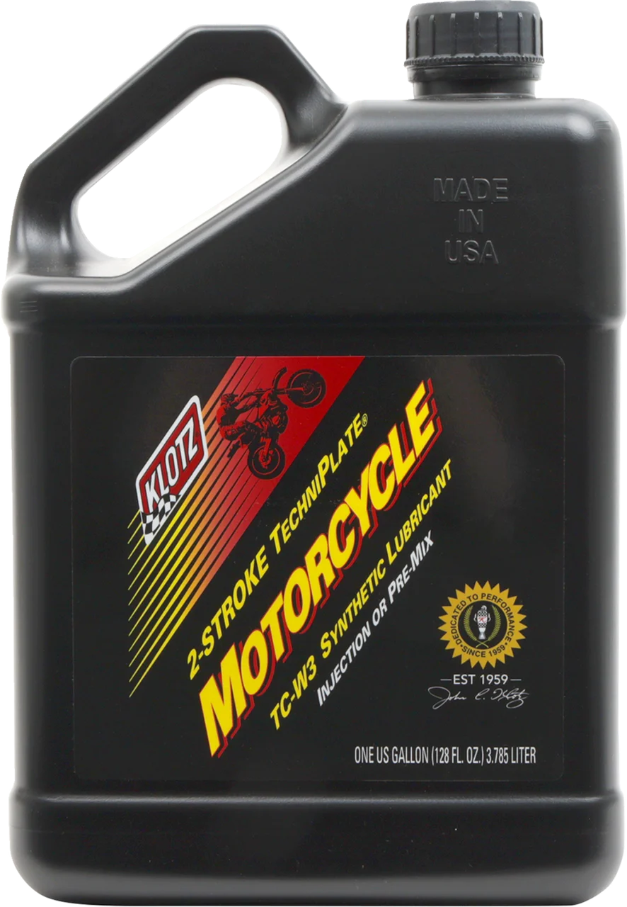 Klotz Techniplate Synthentic TCW-3 2-Stroke Engine Oil - 1 US gallon