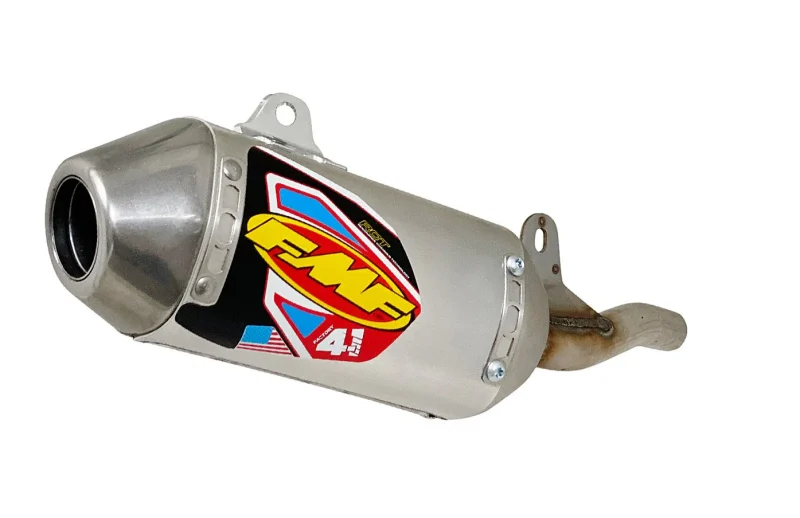 FMF Racing Honda CRF110F 19-24 SS Aluminum Mini Moto Fact 4.1 Slip-On Muffler - 041592
