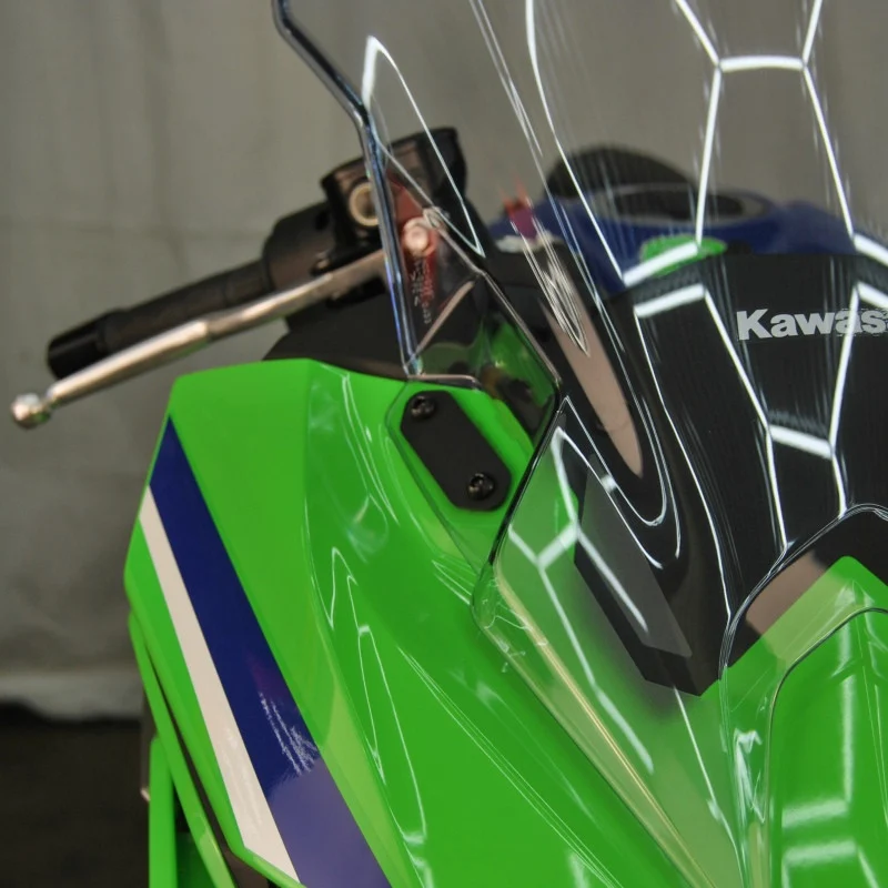 New Rage Cycles 24+ Kawasaki 500 Ninja Block Off Plates - N500-MBO