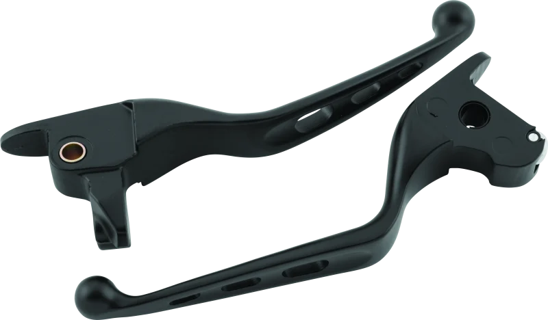 Bikers Choice 14-Up Touring Black Tri-Hole Lever Set - 491155