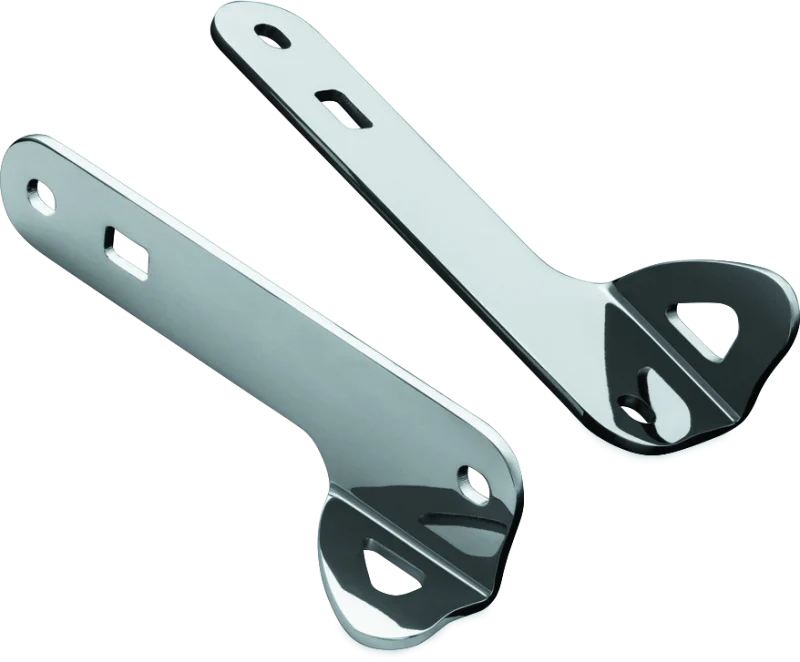 Kuryakyn Custom Teardrop Tie-Down Brackets 14-Up Touring Chrome - 949