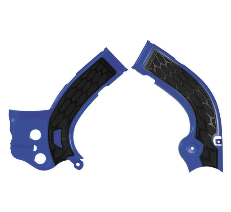 Acerbis 14-16 Yamaha YZ250F/ YZ450F Frame Guard X Grip - Blue/Black - 2374261034