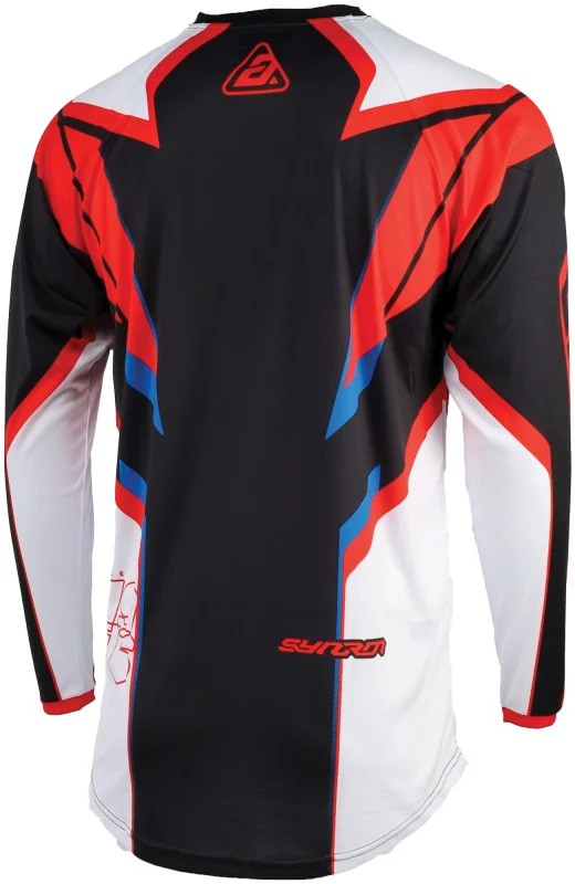 Answer Adult 25 Syncron Envenom Jersey - Red, White & Blue