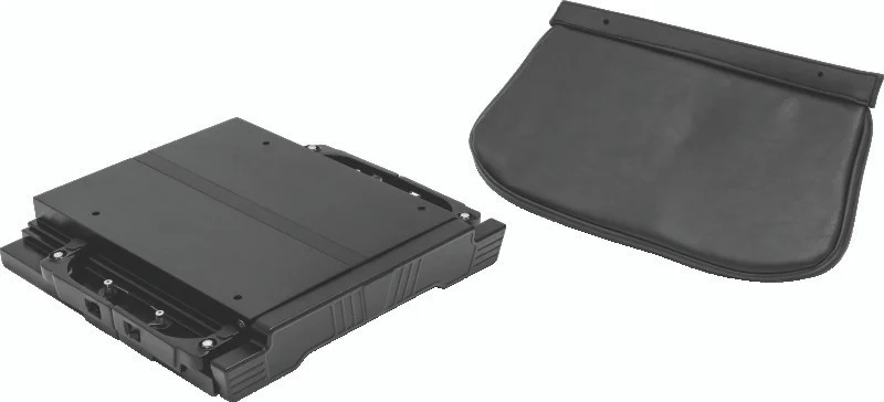 Kuryakyn Quick Adjust Tour-Pak Relocator 14-Up Touring Black - 8789