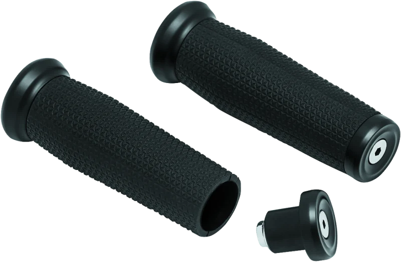 Kuryakyn Thresher Grip Metric Black - 5947