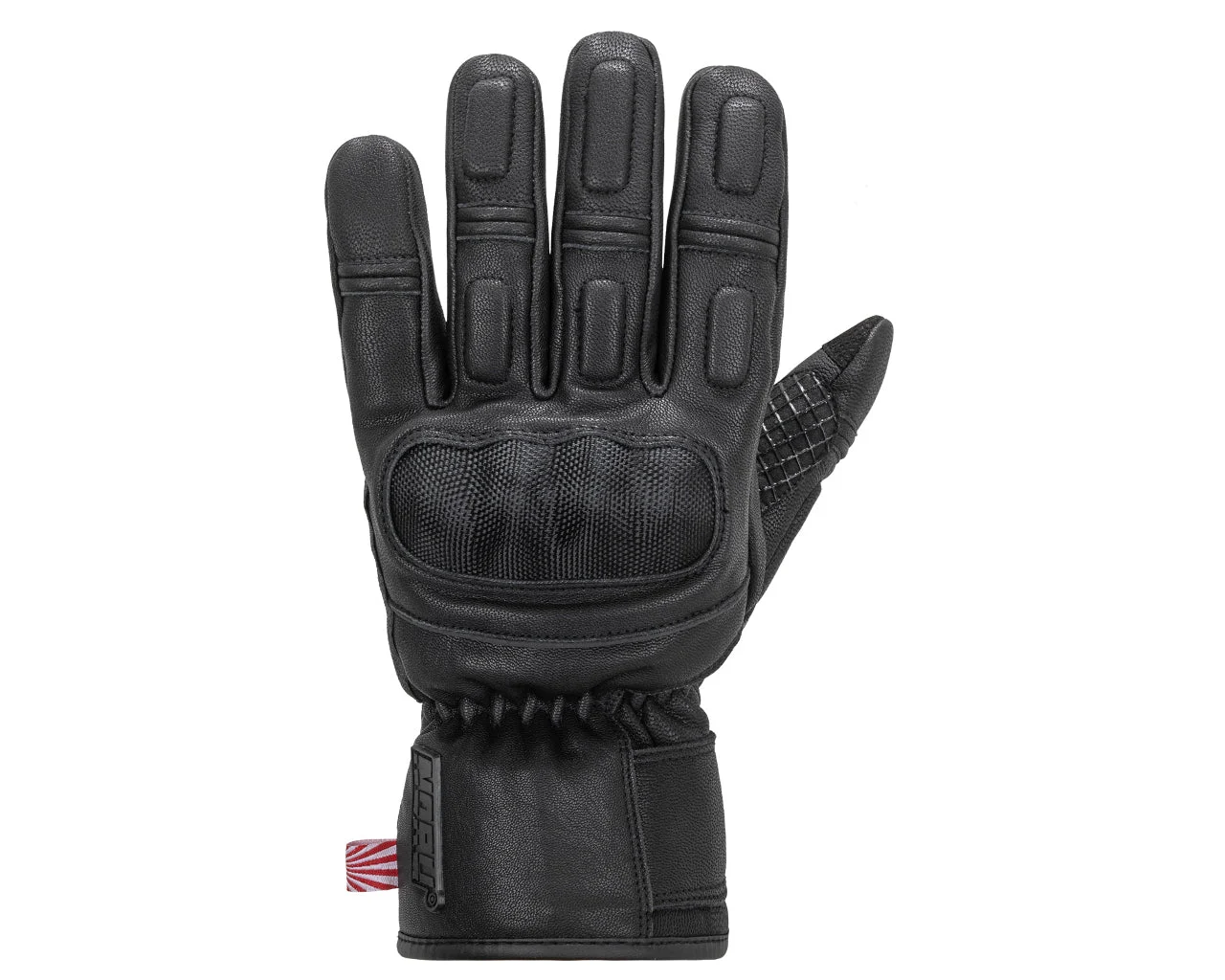 Noru REZA Waterproof Cold Weather Motorycle Gloves Black