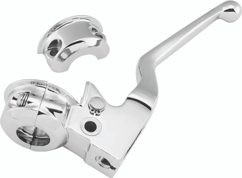 Bikers Choice 82-95 Big Twin & XL Chrome Clutch Lever & Bracket - 488727