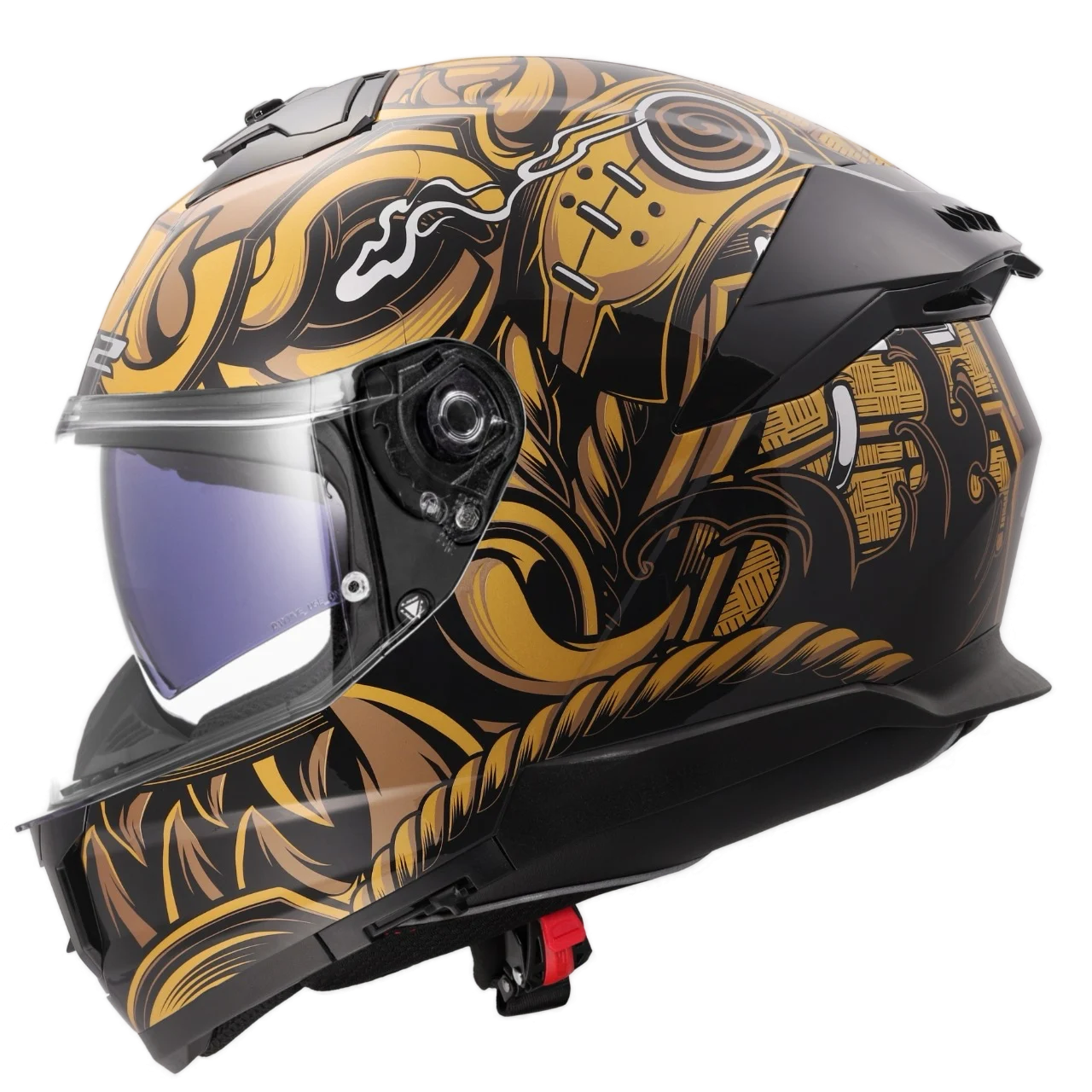 LS2 Stream II Samurai Full Face Motorcycle Helmet