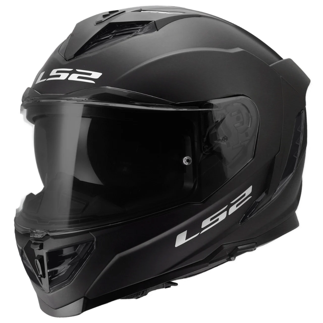 LS2 Assault III Solid Full Face Motorcycle Helmet With SunShield