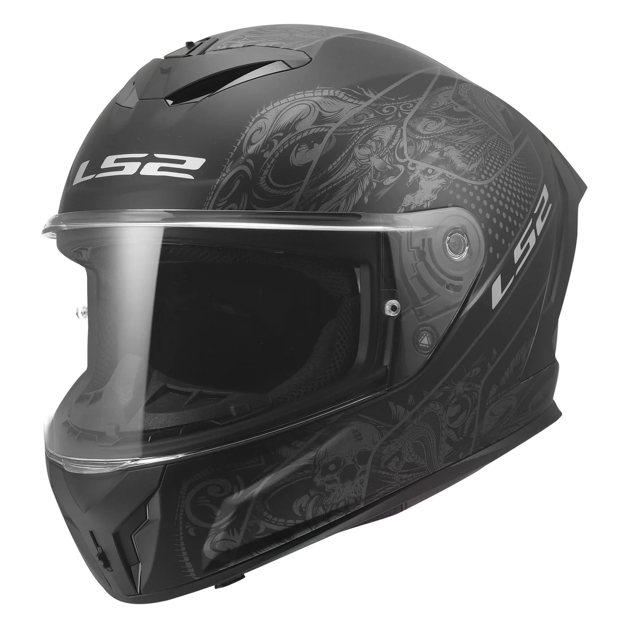 LS2 Rapid III Crypt Full Face Motorcycle Helmet