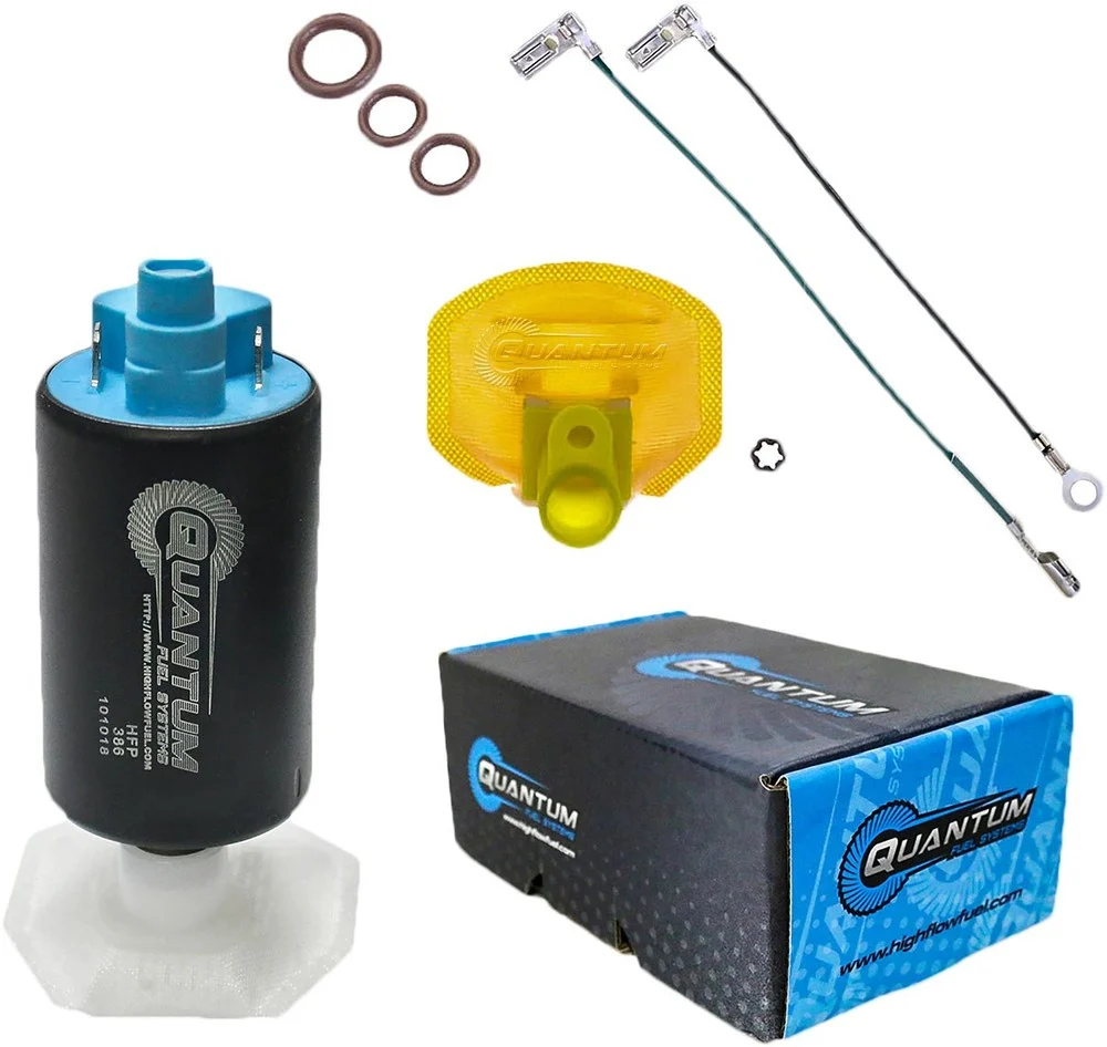 Quantum OEM Replacement In-Tank EFI Fuel Pump w/ Tank Seal, Strainer - Fits: Honda, Kawasaki, Suzuki & Yamaha