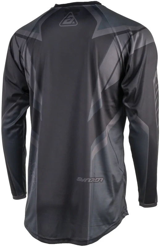 Answer Adult 25 Syncron Envenom Jersey - Black & Grey