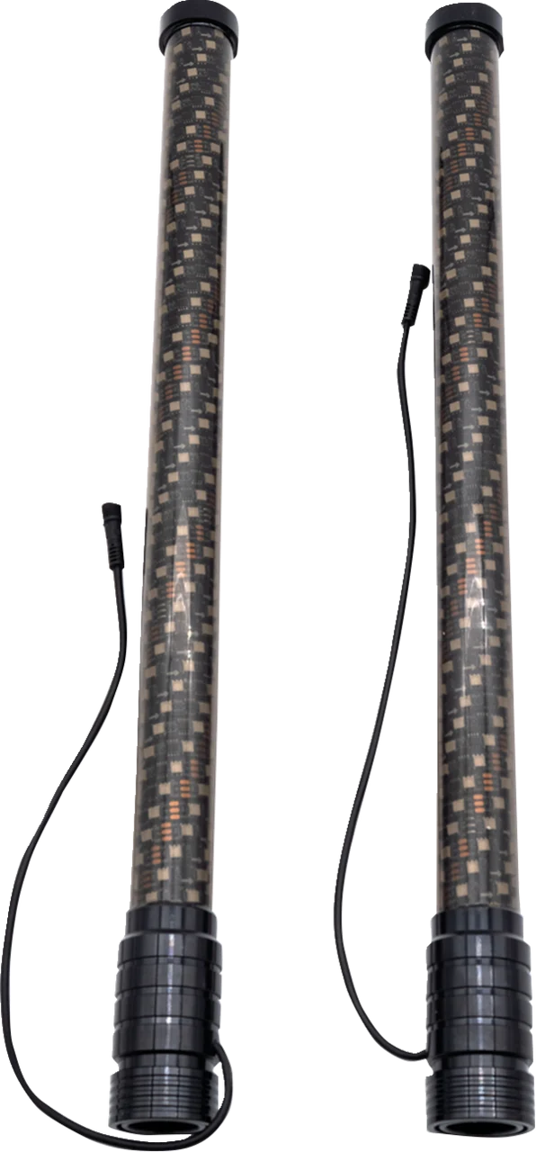 Brite-Lites 2-inch Shadow Chunk Whip Lights