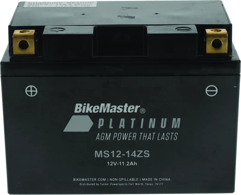 BikeMaster AGM Battery - MS12-14ZS - 780716
