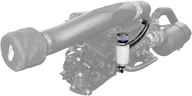 Riva Racing Oil Catch Can Engine Breather Kit - Fits: Sea-Doo