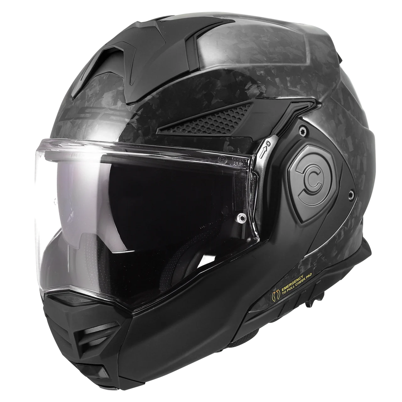 LS2 Advant X Carbon Halo Modular Motorcycle Helmet
