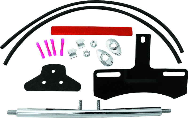 Bikers Choice 04-19 XL 02-17 FXD Turn Signal Relocation Kit Replaces H-D 68732-02A - 490584