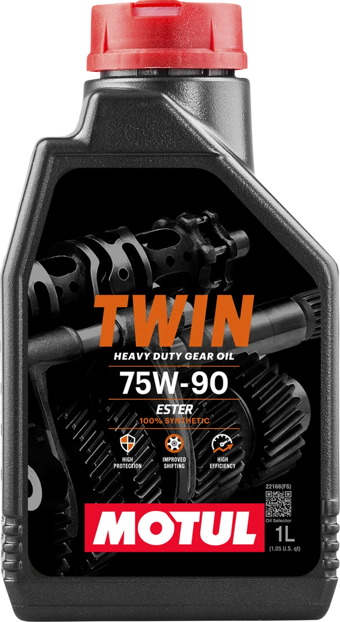 Motul Twin Heavy-Duty Synthetic Gear Oil - 75W90 - 1 liter