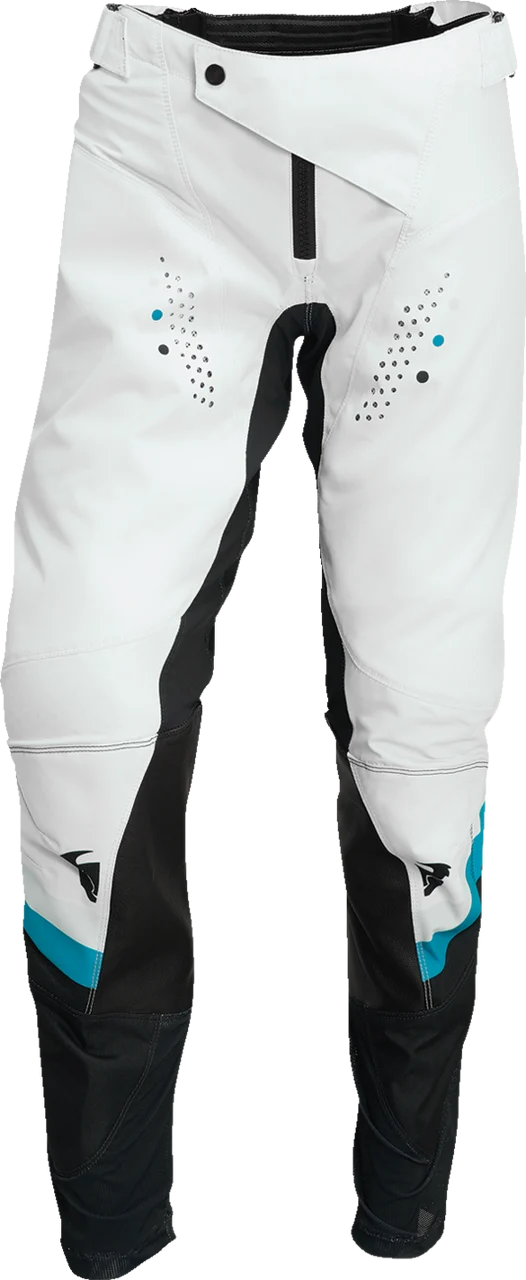 Thor Women's Pulse Rev Pants - White / Midnight - US 5/6