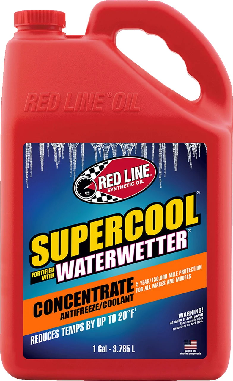 Red Line Synthetic Oil Supercool Coolant Concentrate- 1 US gallon