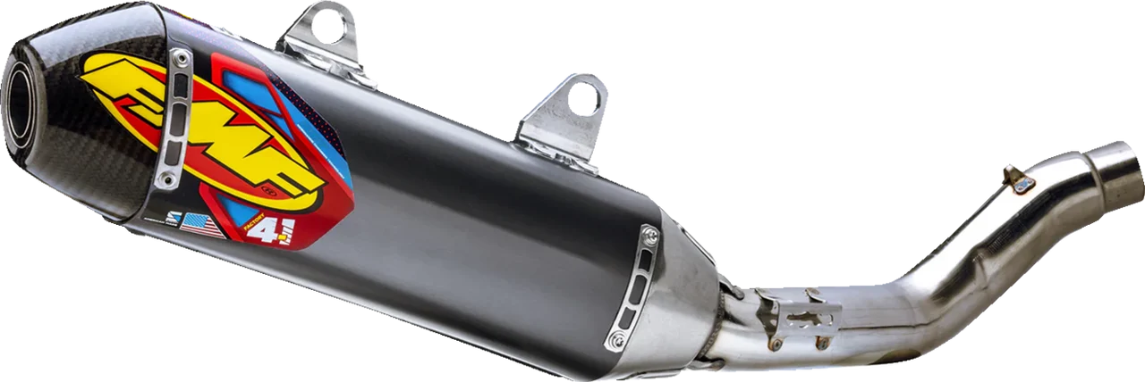 FMF Factory 4.1 RCT Slip-On Muffler with Carbon Cap - Desmo 450