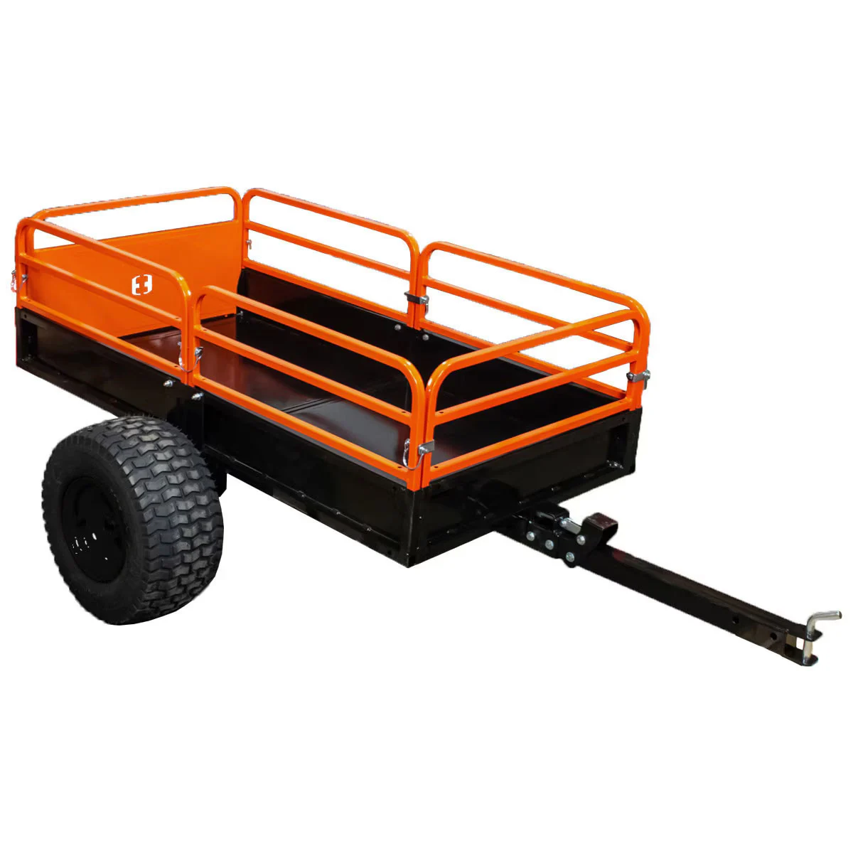 IMPACT IMPLEMENTS™ 1500lb ATV/UTV Utility Trailer with Solid Sides