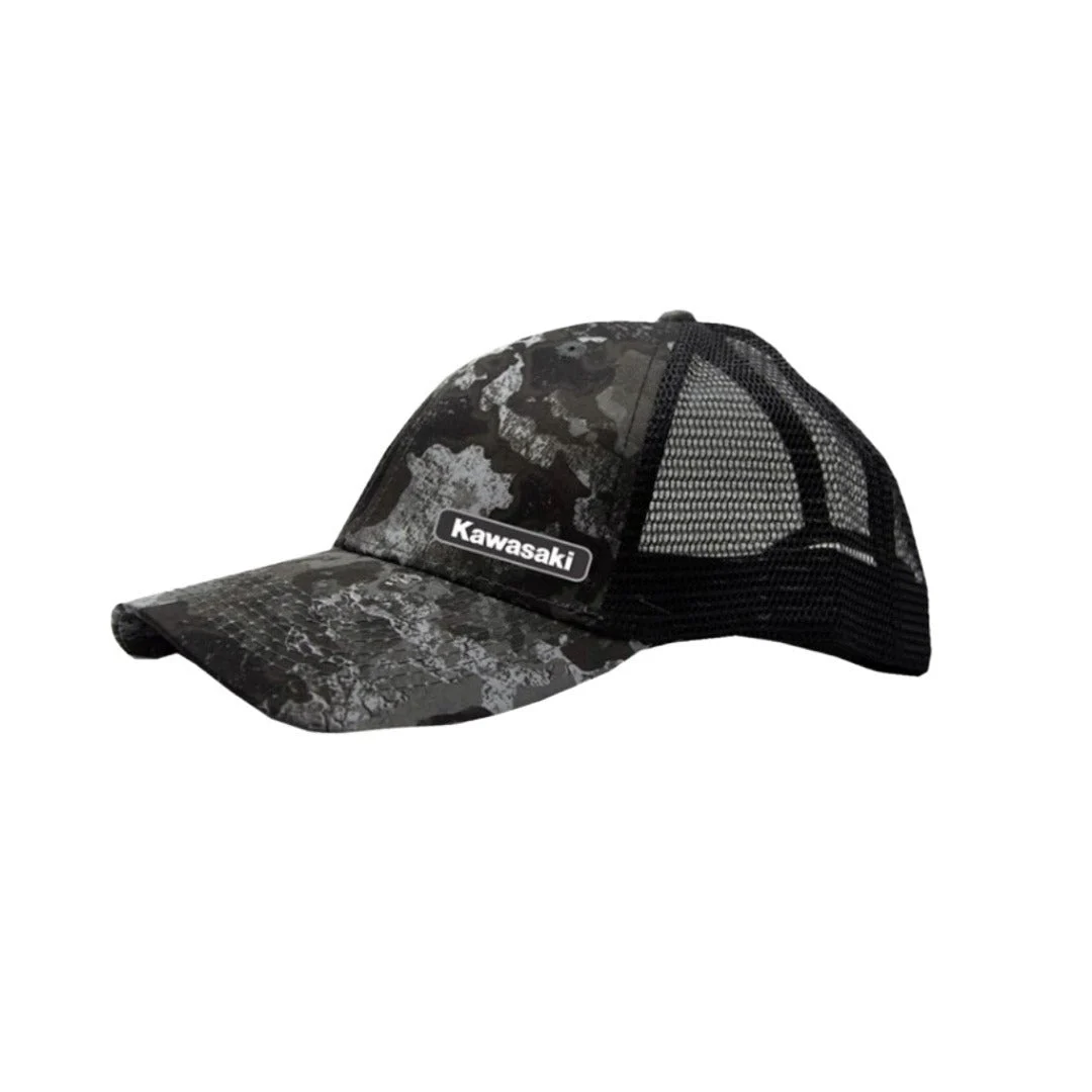 Kawasaki Midnight Patch Baseball Cap Black K005-4150-BKNS