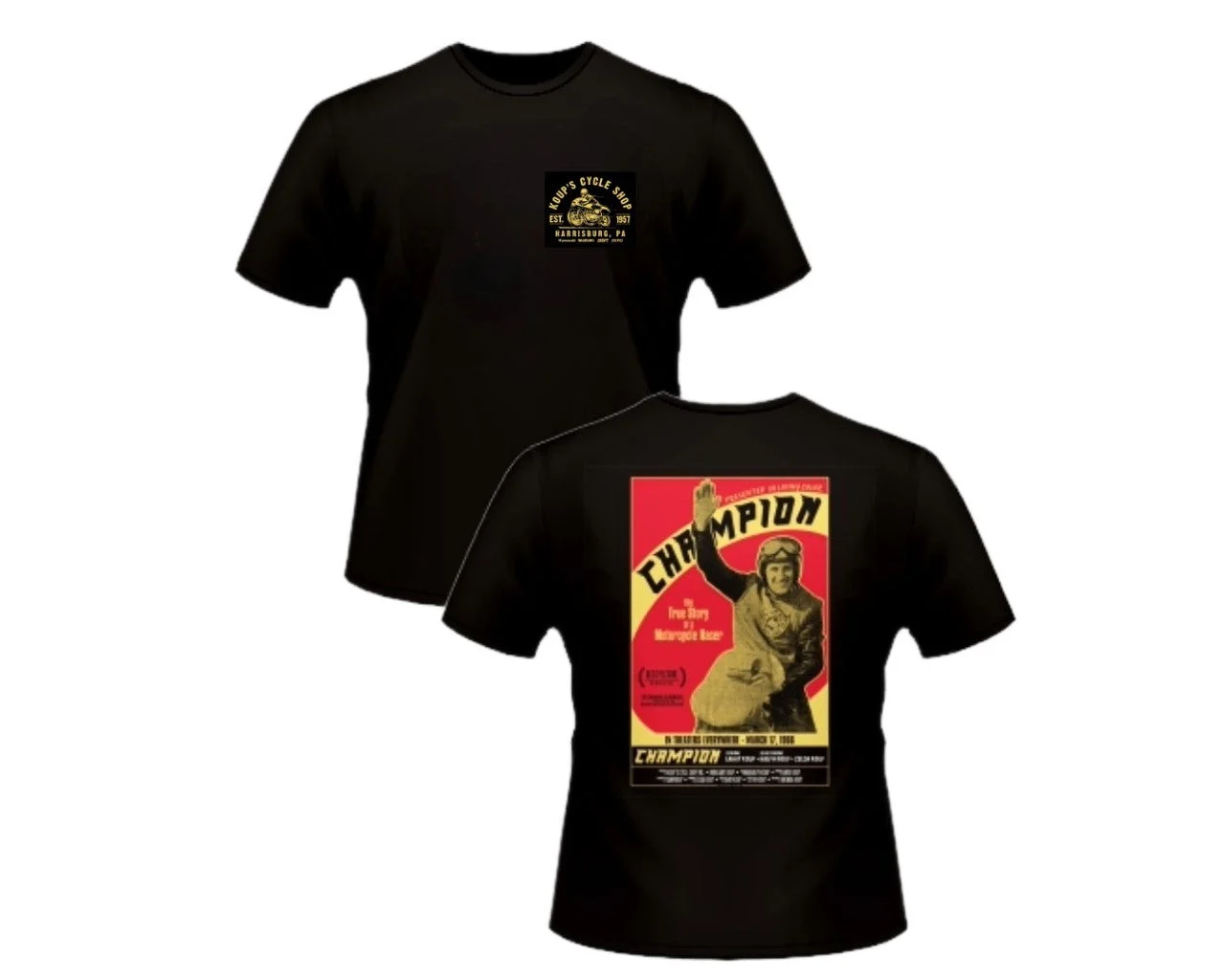 Koup's Cycle Shop 2025 Store T-Shirt Limited Edition Black