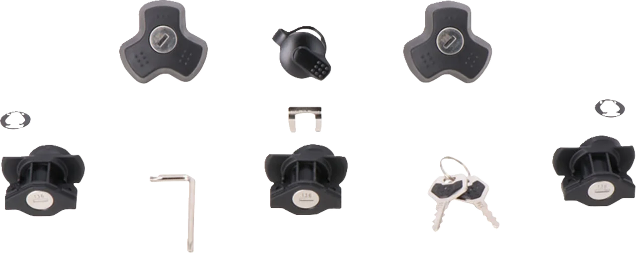 SW-Motech 3 DUSC Lock Set with 2 Anti-theft Devices